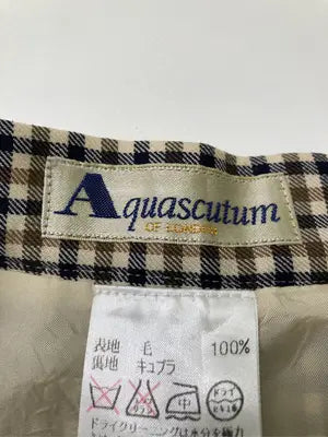 Aquascutum/アクアスキュータム/ロングスカート/スカート/ベージュ/9