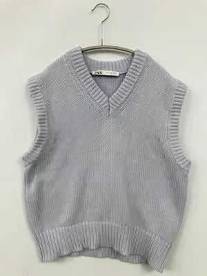 ZARA/ザラ/ベスト/トップス/グレー/EUR S