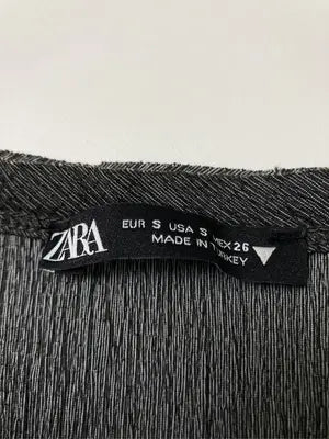 ZARA/ザラ/タンクトップ/トップス/ブラック/Ｓ