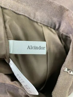 Alcindor Materials/スラックス/パンツ/ブラウン/M
