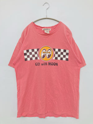 MOONEYES/Tシャツ/カットソー/トップス/ピンク/M