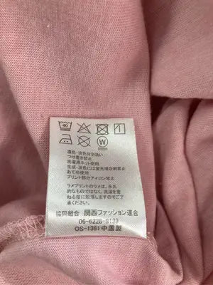 CELES CROSS/Tシャツ/カットソー/トップス/ピンク/M