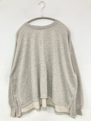 NAVY/ネイビー/スウェット/トップス/グレー/L