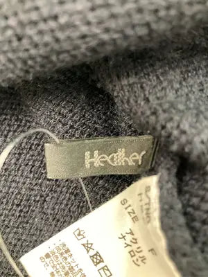 Heather/ヘザー/ニット/セーター/トップス/ネイビー/F