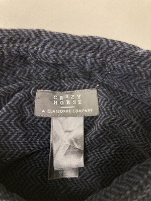 CRAZY HORSE/シャツ/ブラウス/トップス/ネイビー/L