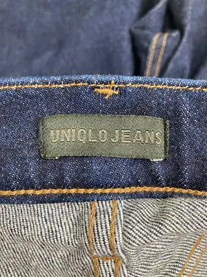 UNIQLO JEANS/ユニクロジーンズ/デニムパンツ/パンツ/ネイビー/22