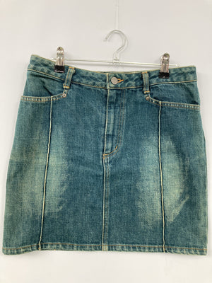 MICHEL KLEIN/ミッシェルクラン/デニムスカート/スカート/ブルー/38