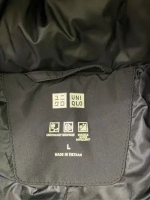 UNIQLO/ユニクロ/ダウンジャケット/コート/ジャケット/アウター/ブラック/L