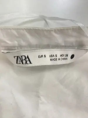 ZARA/ザラ/チュニック/ワンピース/ドレス/ホワイト/S