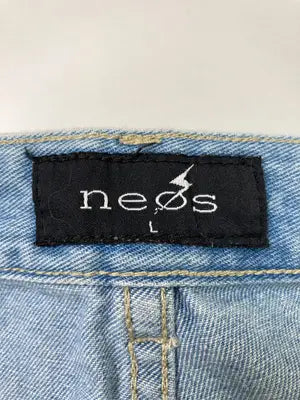 neos/ネオス/デニムパンツ/パンツ/スカイブルー/L