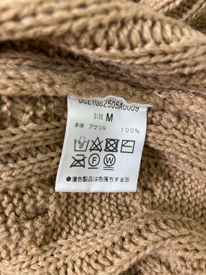 Discoat/ディスコート/ニット/セーター/トップス/ベージュ/M