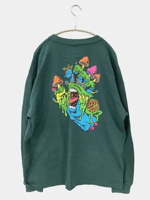 SANTA CRUZ/サンタクルーズ/Tシャツ/カットソー/トップス/グリーン/L