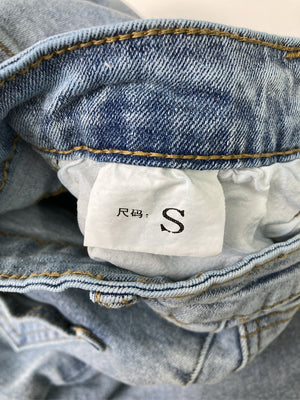 デニムパンツ/パンツ/スカイブルー/S