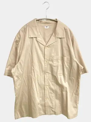 UNIQLO/ユニクロ/シャツ/ブラウス/トップス/ベージュ/L