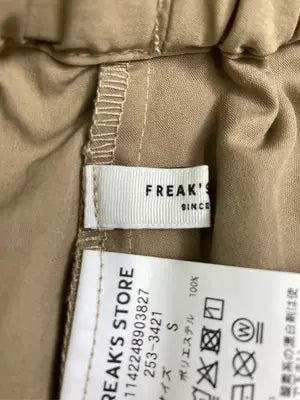 FREAK'S STORE/フリークスストア/その他パンツ/パンツ/ベージュ/S