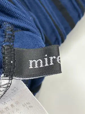 mire-ru/Tシャツ/カットソー/トップス/ブルー/M-L
