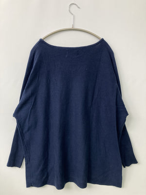 ANTIQUA/アンティカ/ニット/セーター/トップス/ネイビー/M