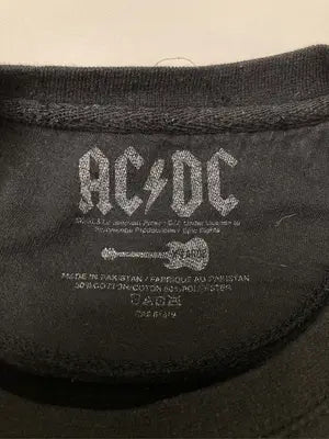 AC/DC/エーシーディーシー/スウェット/トップス/ブラック