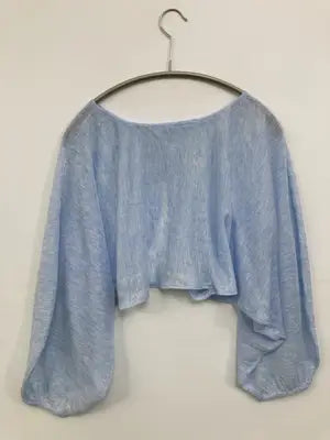 Heather/ヘザー/Tシャツ/カットソー/トップス/スカイブルー/F