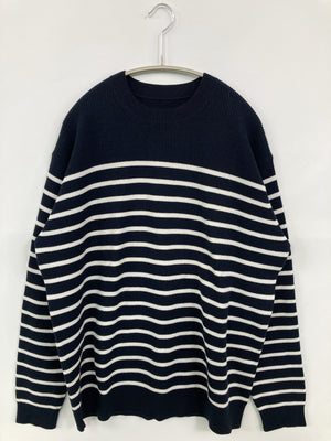 無印良品/ムジルシリョウヒン/ニット/セーター/トップス/ネイビー/XXL