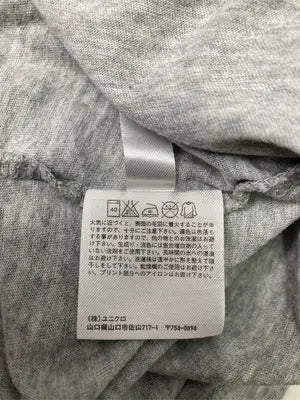 UNIQLO/ユニクロ/Tシャツ/カットソー/トップス/グレー/L