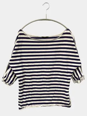 SISLEY/シスレー/Tシャツ/カットソー/トップス/ネイビー/XS