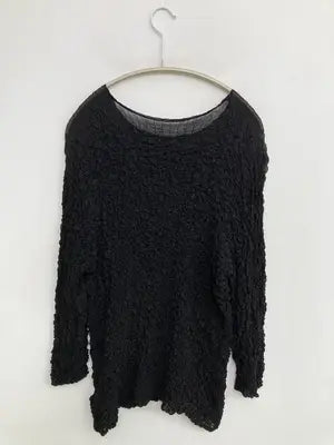 ITALIAN/Tシャツ/カットソー/トップス/ブラック/F