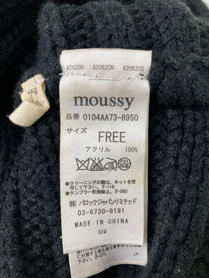 MOUSSY/マウジー/その他トップス/トップス/ブラック/FREE