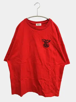 Attitude makes style!/アティチュードメイクススタイル/Tシャツ/カットソー/トップス/レッド/M