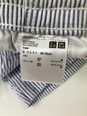 UNIQLO/ユニクロ/その他パンツ/パンツ/ネイビー/S   ウエスト68-76cm