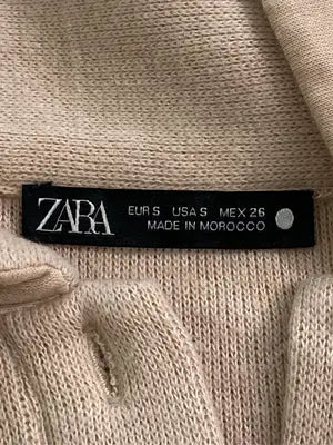 ZARA/ザラ/ニット/セーター/トップス/ベージュ/USA S