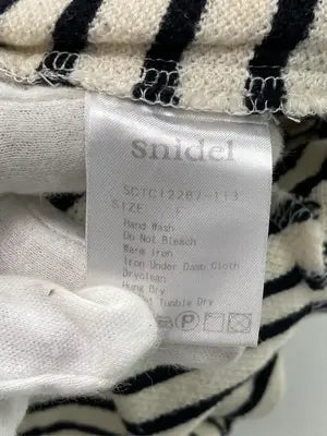 SNIDEL/スナイデル/Tシャツ/カットソー/トップス/ホワイト/F