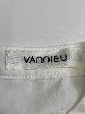 vanieu/チュニック/ワンピース/ドレス/ホワイト/F