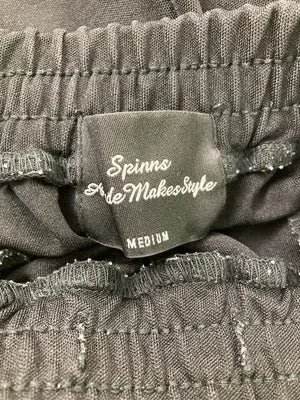 Spinns Attitude Makes Style/ジャージ/トラックパンツ/パンツ/ブラック/MEDIUM