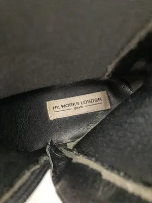 HK WORKS LONDON/エイチケーワークスロンドン/ブーツ/シューズ/ブラック/LL