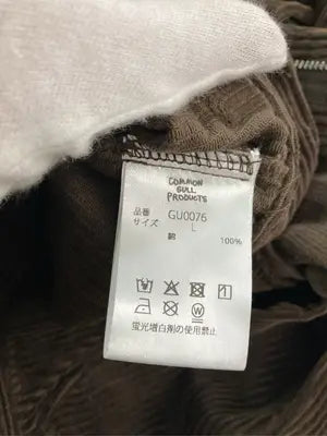 COMMON GULL PRODUCTS/その他パンツ/パンツ/ブラウン/L