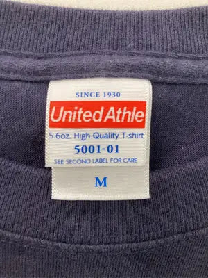United Athle/ユナイテッドアスレ/Tシャツ/カットソー/トップス/ネイビー/M