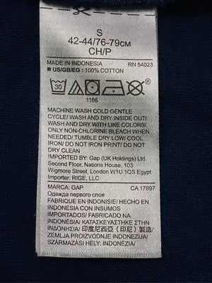 GAP/ギャップ/Tシャツ/カットソー/トップス/ネイビー/S