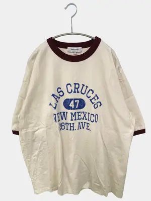 MONO-MART/モノマート/Tシャツ/カットソー/トップス/アイボリー/L