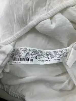 ZARA BASIC/ザラベーシック/シャツ/ブラウス/トップス/アイボリー/M