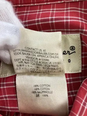 Eddie Bauer/エディーバウアー/シャツ/ブラウス/トップス/レッド/L
