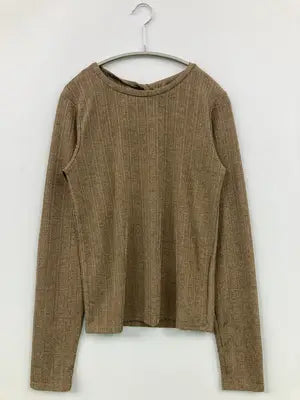 その他トップス/トップス/ブラウン/M