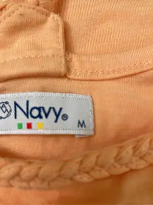 NAVY/ネイビー/タンクトップ/トップス/オレンジ/M