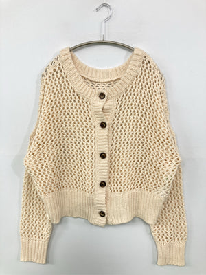 SENSE OF PLACE/センスオブプレイス/カーディガン/ボレロ/トップス/アイボリー/ONE SIZE