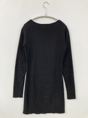 02xSEOUL/ニット/セーター/トップス/ブラック