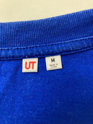 UNIQLO/ユニクロ/Tシャツ/カットソー/トップス/ブルー/M