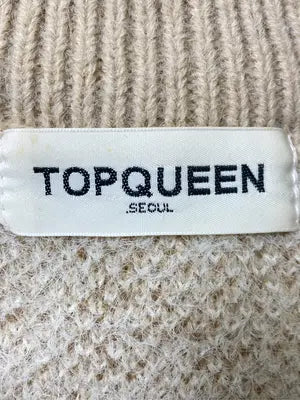 TOPQUEEN/ニット/セーター/トップス/ベージュ
