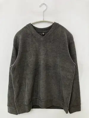 UNIQLO/ユニクロ/ニット/セーター/トップス/グレー/M