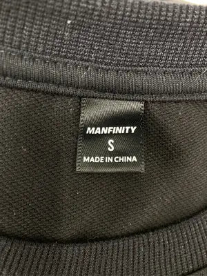 MANFINITY/マンフィニティ/Tシャツ/カットソー/トップス/ブラック/S