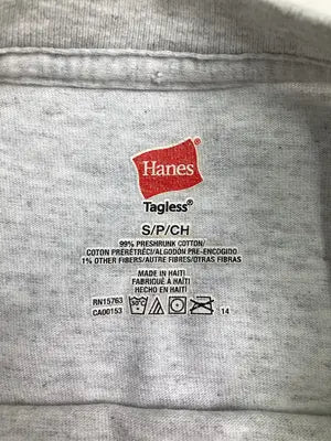 Hanes/ヘインズ/Tシャツ/カットソー/トップス/グレー/S